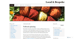 Desktop Screenshot of localandbespoke.com